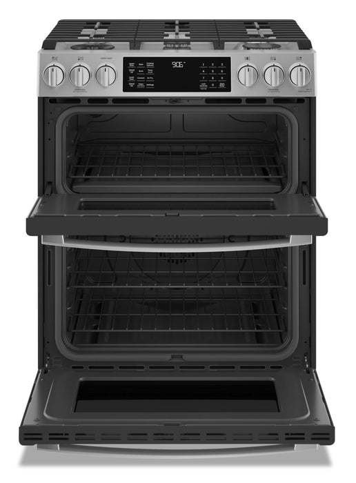 GE Profile 6.7 Cu. Ft. Double Oven Gas Range - PCGS960YPFS