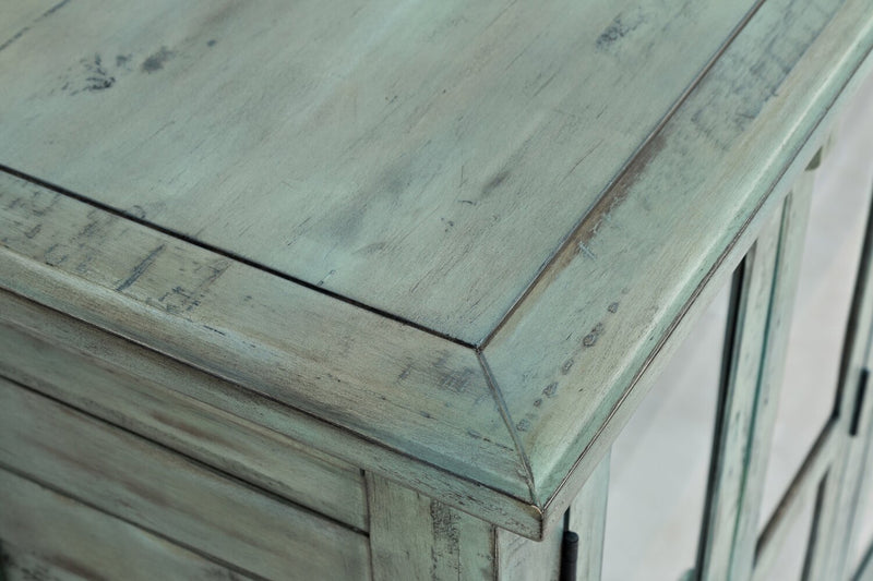 Rocco Medium Accent Cabinet - Blue