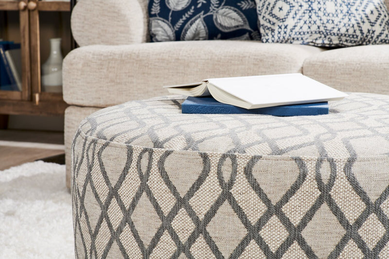 Sofa Lab The Curve Ottoman - Steel