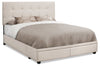 Minka Queen Storage Bed - Beige