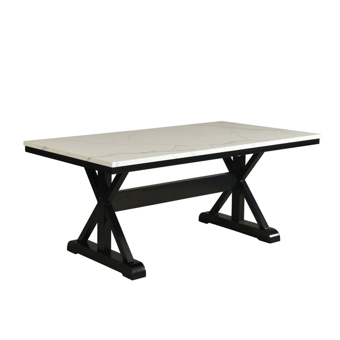 Verona Rectangular Dining Table with Trestle Base