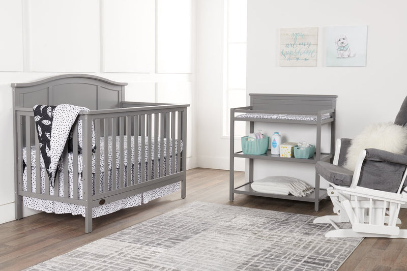 Emerson 4-in-1 Convertible Crib - Dove Grey
