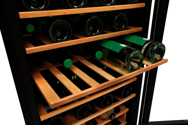 Frigidaire 4.4 Cu. Ft. 45-Bottle Two-Zone Wine Cooler - FRWW4543AS 