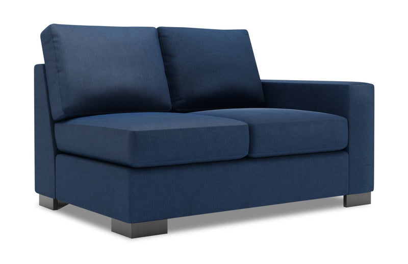 Sofa Lab Track RAF Loveseat - Pax Navy