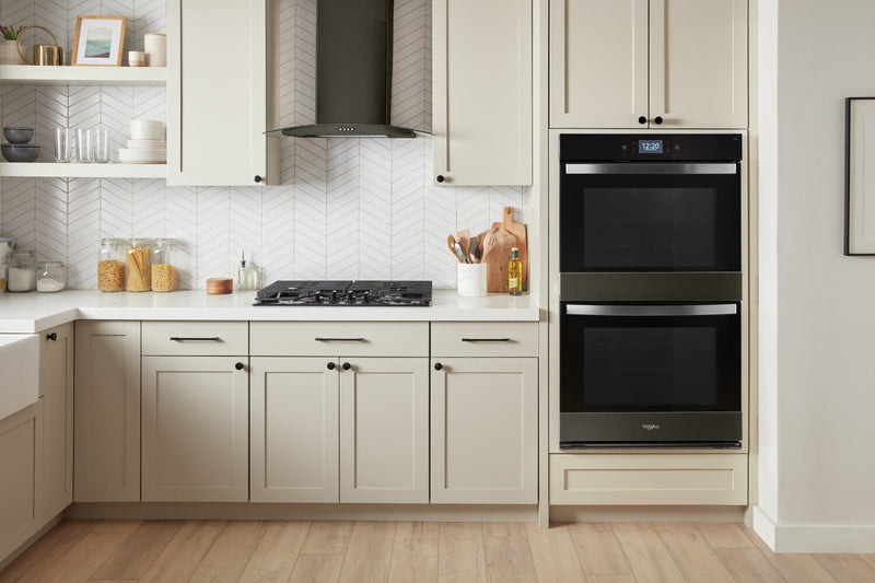 Whirlpool 10 Cu. Ft. Smart Double Wall Oven with Air Fry - WOED7030PV