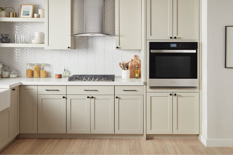 Whirlpool 4.3 Cu. Ft. Smart Single Wall Oven with Air Fry - WOES7027PZ