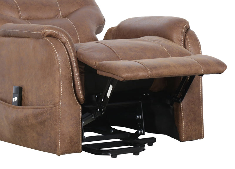 Landon Power Lift Reclining Chair - Brown