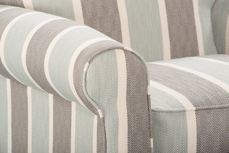 Tula Fabric Accent Chair - Mist