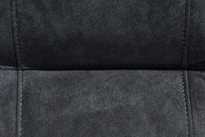 Gybson Polyester Recliner - Graphite