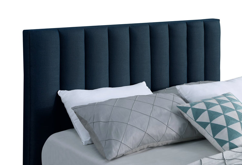 Rain Queen Platform Bed - Blue