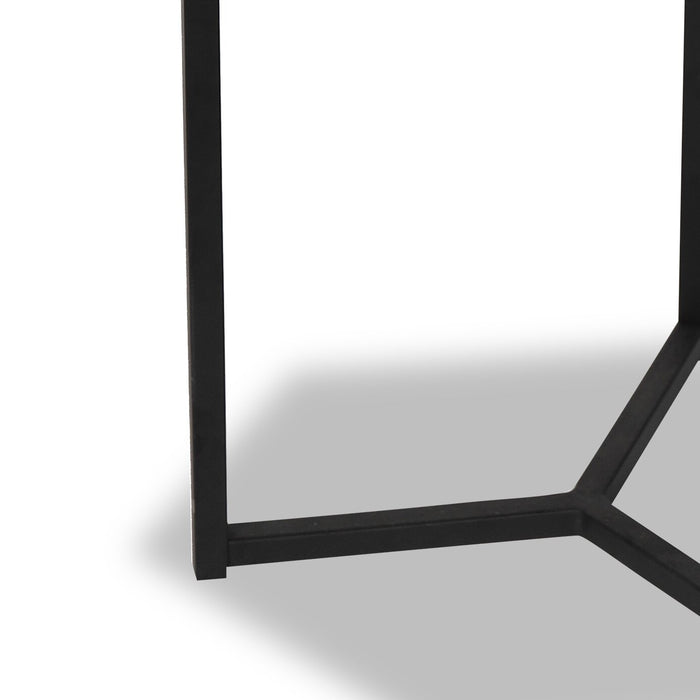 Cleo 3-Piece Chairside Table Package - Brown  