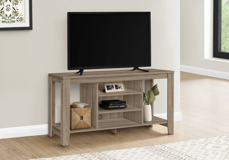 Raya 48” TV Stand - Dark Taupe