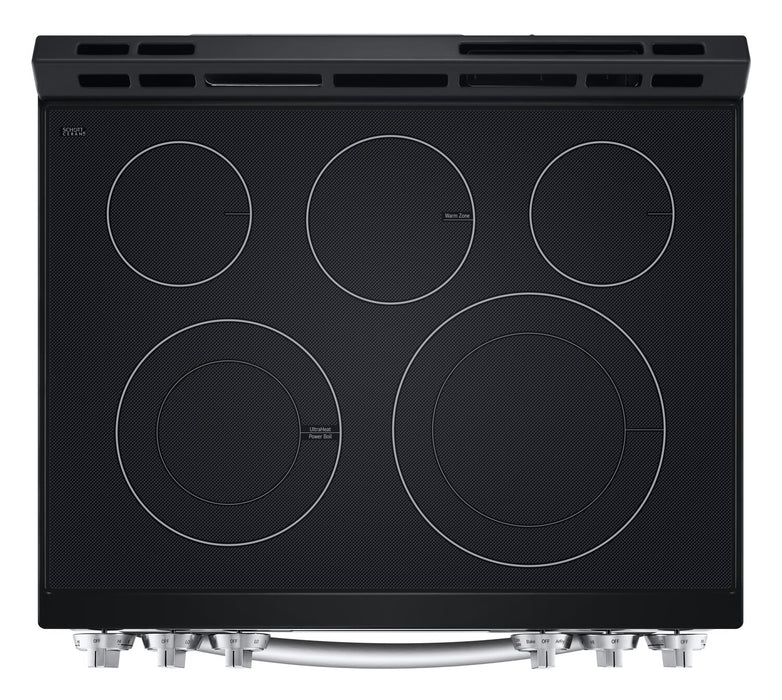 LG 6.3 Cu. Ft. Smart Electric Range with Air Fry - LSEL6333F
