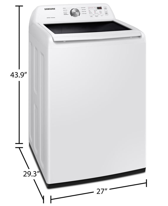 Samsung 5.2 Cu. Ft. Top-Load High-Efficiency Washer - White - WA45T3200AW/A4 