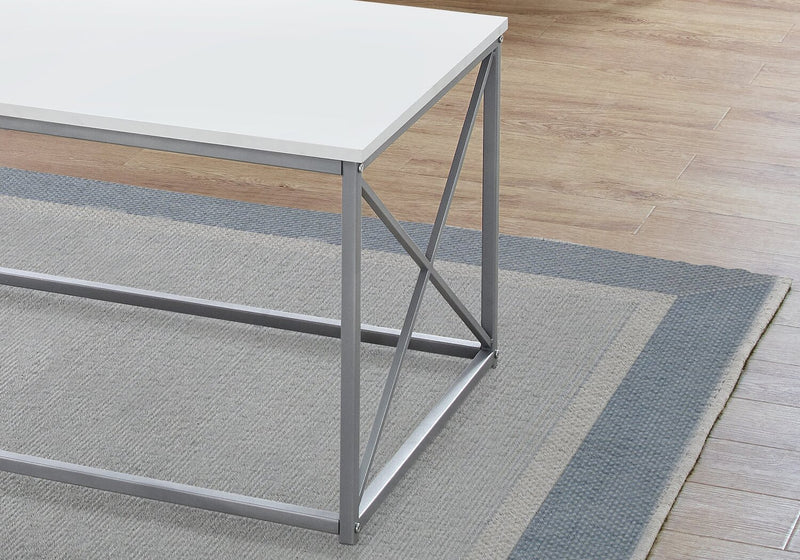 Kasey 3-Piece Coffee and Two End Tables Package - White 