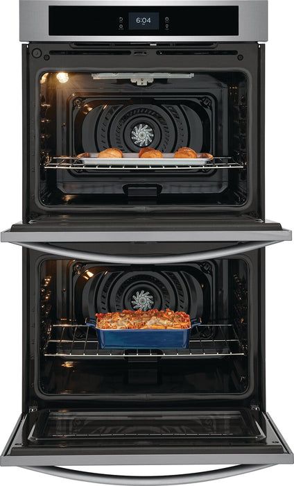 Frigidaire 10.6 Cu. Ft. Double Electric Wall Oven - FCWD3027AS