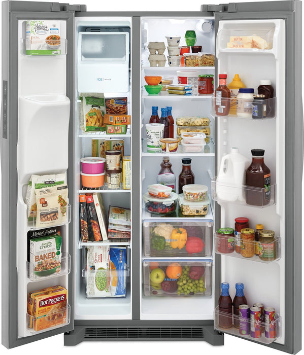 Frigidaire 22.3 Cu. Ft. Side-by-Side Refrigerator - FRSS2323AS