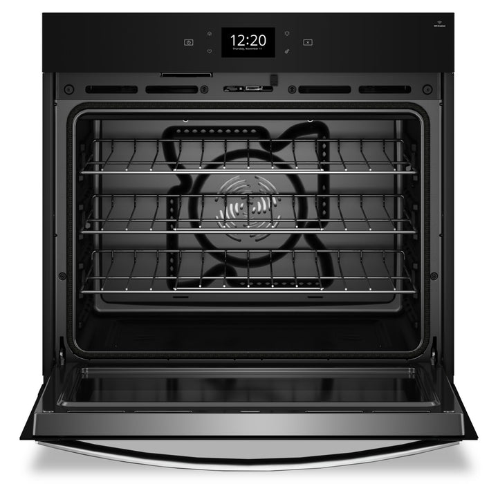 Whirlpool 5 Cu. Ft. Smart Single Wall Oven with Air Fry - WOES7030PV