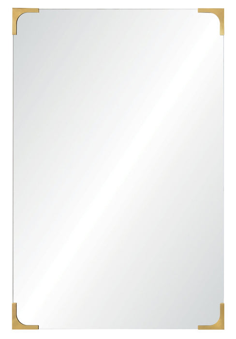 Gold-Edged Mirror - 24\" x 36\"