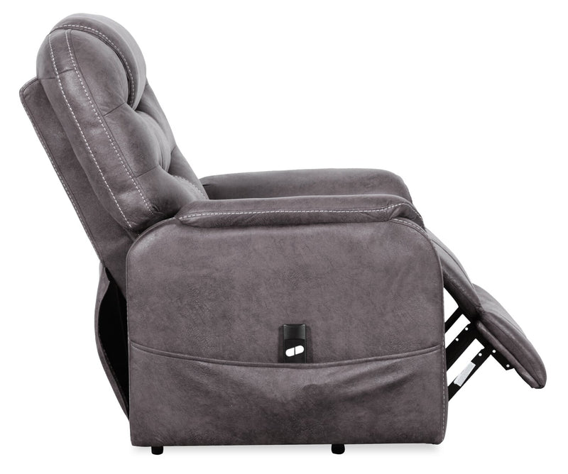 Landon Power Lift Recliner – Dark Grey