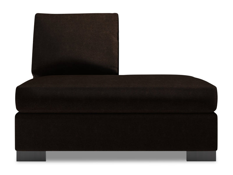 Sofa Lab Track RAF Chaise Return - Luxury Chocolate