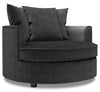Sofa Lab The Cuddler Chair - Luxury Charcoal