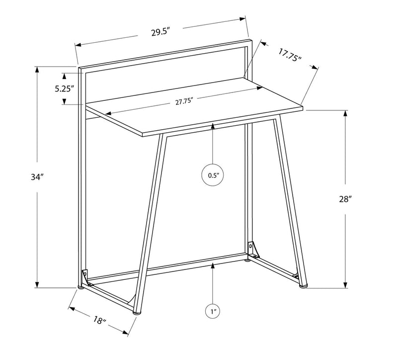 Garrett Juvenile Desk - Black