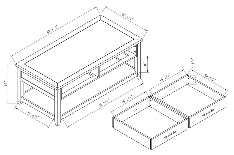 Logan Coffee Table