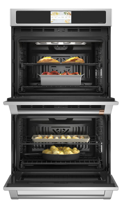 Café Professional Series 10 Cu. Ft. Double Wall Oven with Wi-Fi - CTD90DP2NS1 