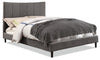 Paseo Full Platform Bed - Grey