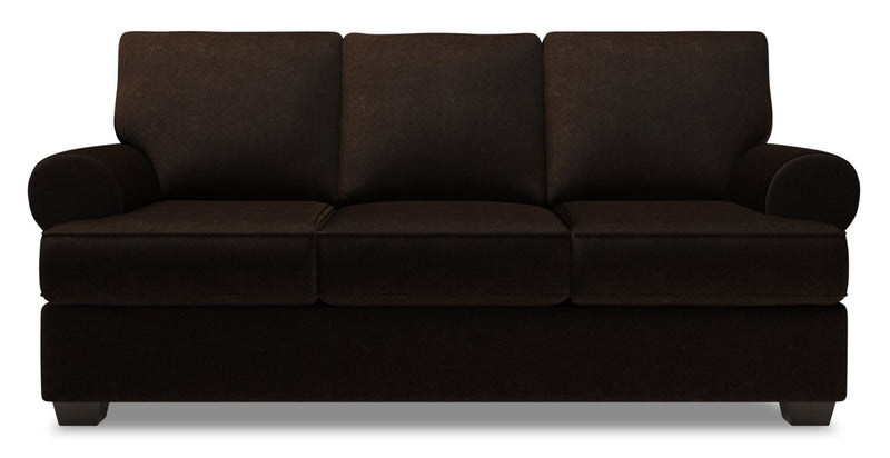Sofa Lab Roll Sofa Bed - Luxury Chocolate