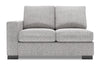 Sofa Lab Track LAF Loveseat - Luna Domino