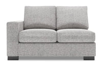 Sofa Lab Track LAF Loveseat - Luna Domino 