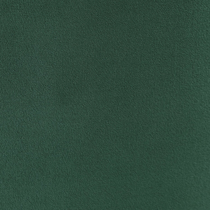 Phebe Velvet Storage Ottoman - Green