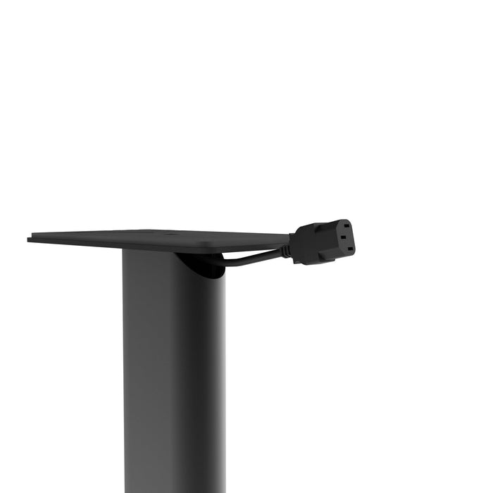 Kanto SP26PL 26\" Pair of Speaker Stands with Integrated Cable Management - Black