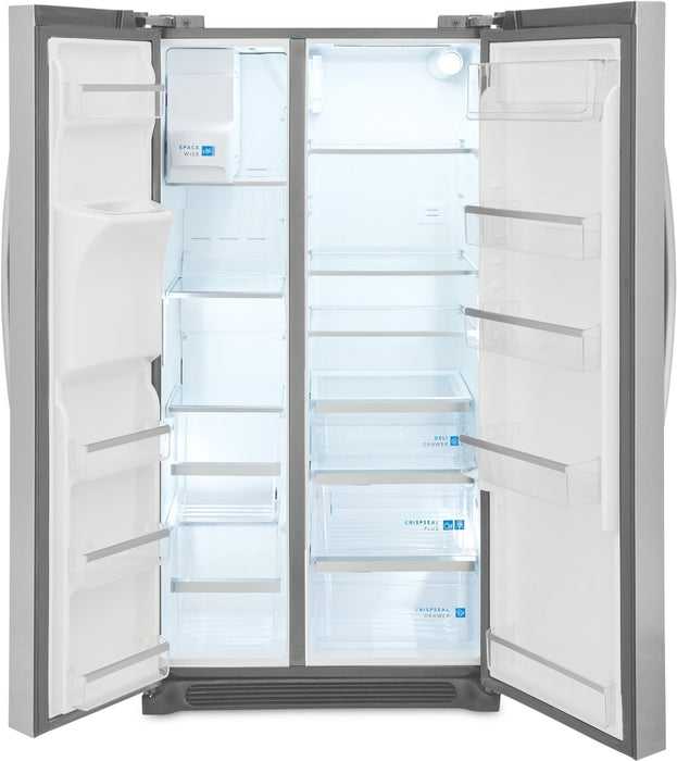 Frigidaire 22.3 Cu. Ft. Counter Depth Side-by-Side Refrigerator - GRSC2352AF