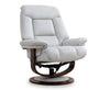 Maven Genuine Leather Power Reclining Chair and Footrest