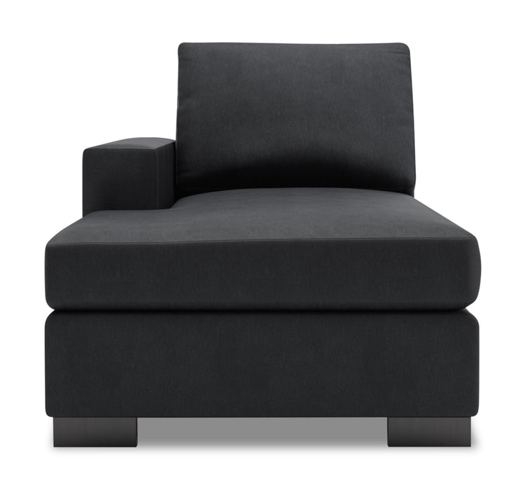 Sofa Lab Track LAF Chaise - Pax Pepper