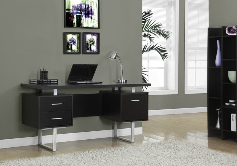 Teagan Reversible Desk - Espresso 