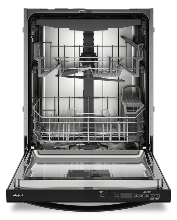 Whirlpool Flush-to-Cabinet Dishwasher with Third Rack - WDT550SAPB