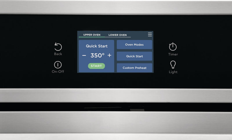 Frigidaire 10.6 Cu. Ft. Double Electric Wall Oven - FCWD3027AS