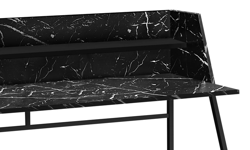 Lawson Desk - Black Marble-Look