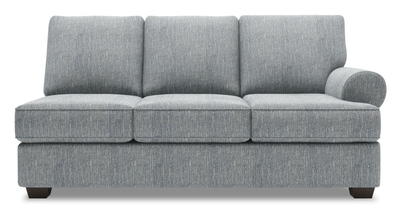 Sofa Lab Roll LAF Sofa - Luna Pewter