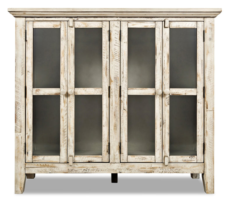 Rocco Medium Accent Cabinet - Cream