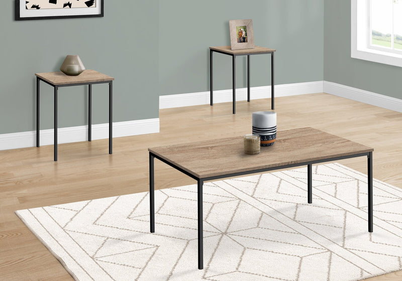 Easton 3-Piece Coffee and End Tables Package - Taupe