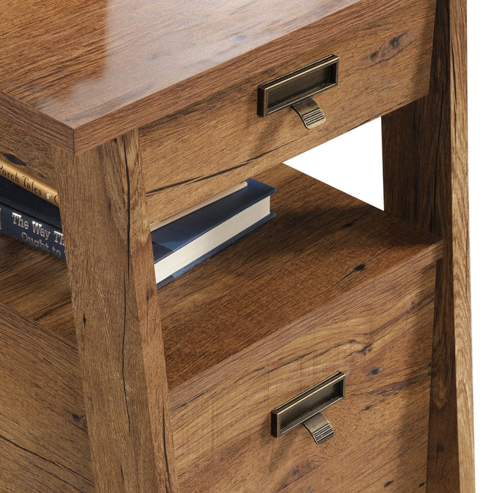 Kyree Executive Desk - Vintage Oak 