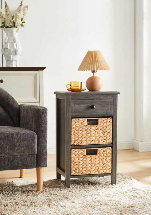 Jon Chairside Table - Grey