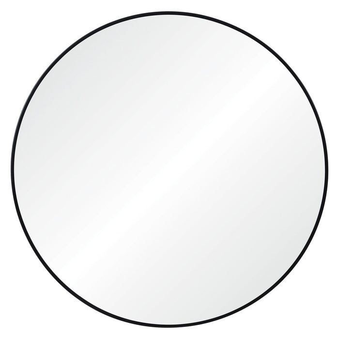 Round Black Mirror - 30\" x 30\" 