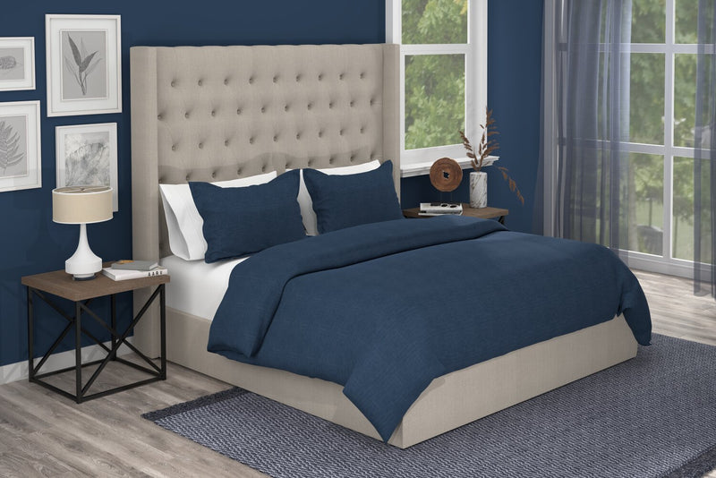 Indigo 3-Piece King Duvet Set