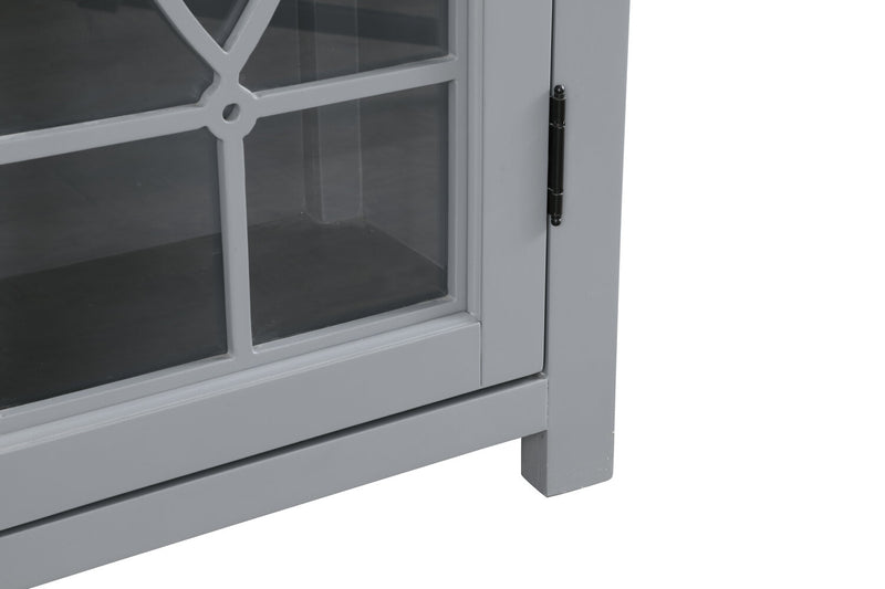 Athena Curio Cabinet - Grey